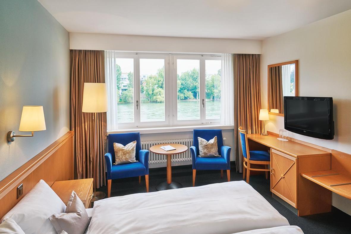 Hotel Schiff Am Rhein Rheinfelden Buitenkant foto