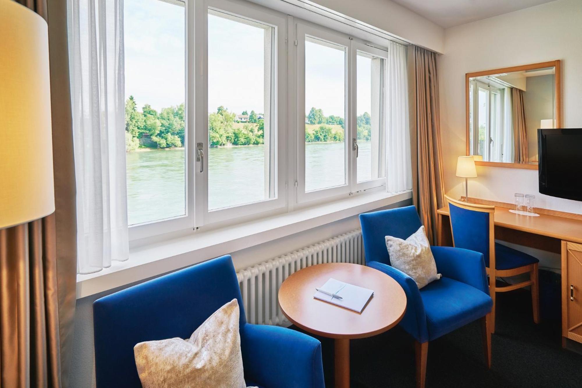 Hotel Schiff Am Rhein Rheinfelden Buitenkant foto