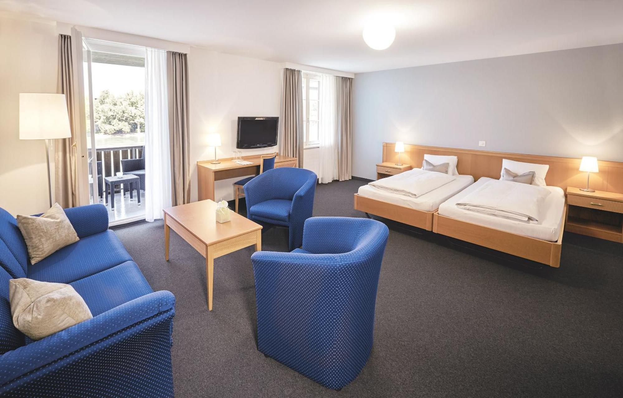 Hotel Schiff Am Rhein Rheinfelden Buitenkant foto
