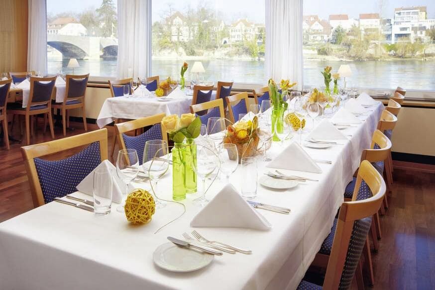 Hotel Schiff Am Rhein Rheinfelden Buitenkant foto